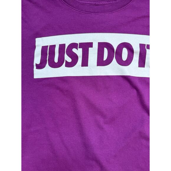 Nike Men's Dri Fit “Just Do It” T Shirt Punk Size Medium - Picture 2 of 7